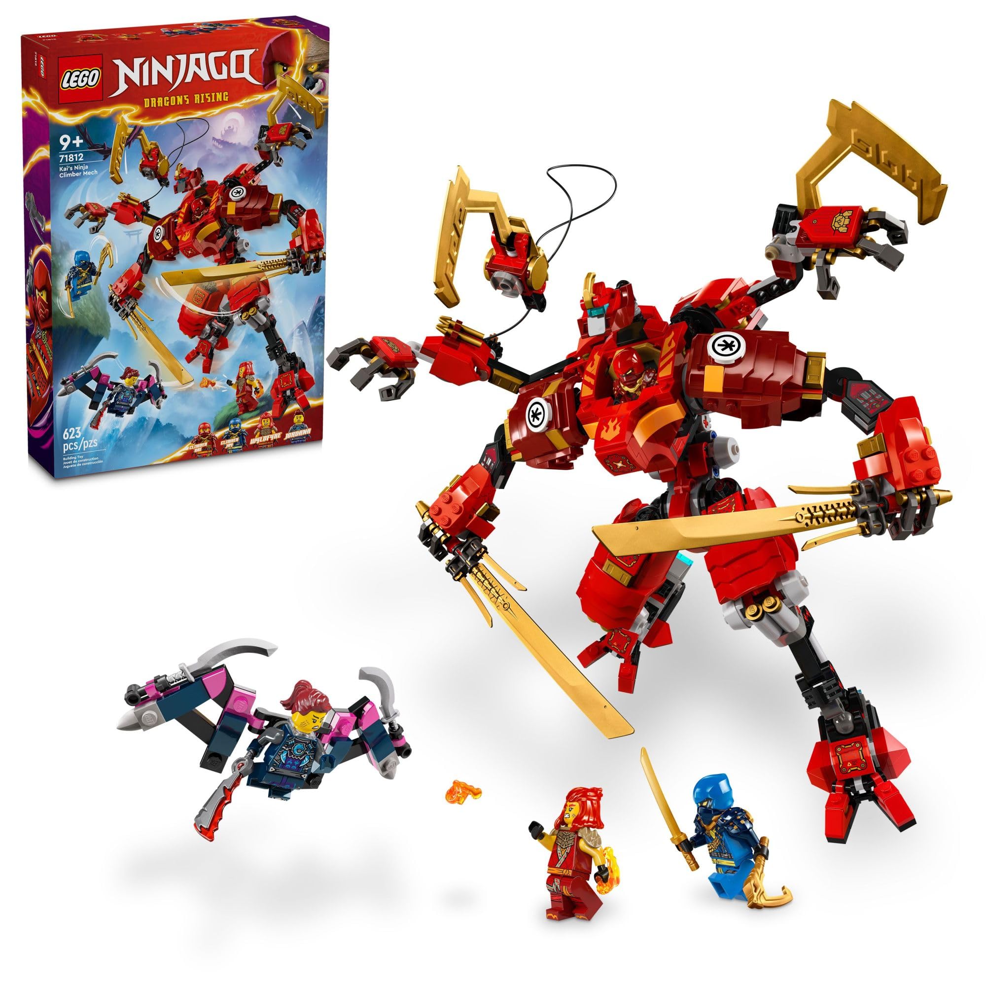 LEGO Ninjago Kai's Ninja Climber Mech 71812 - LEGO